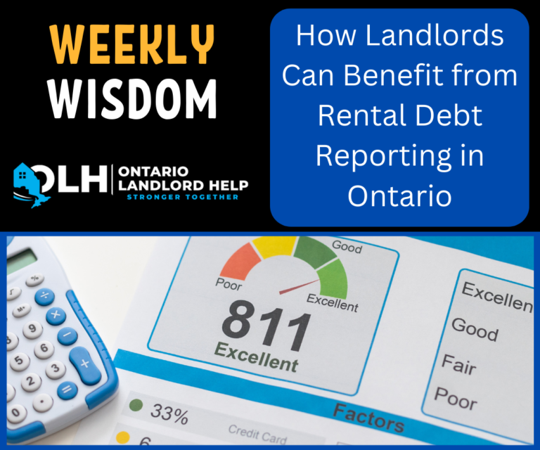 How Landlords Can Benefit from Rental Debt Reporting in Ontario